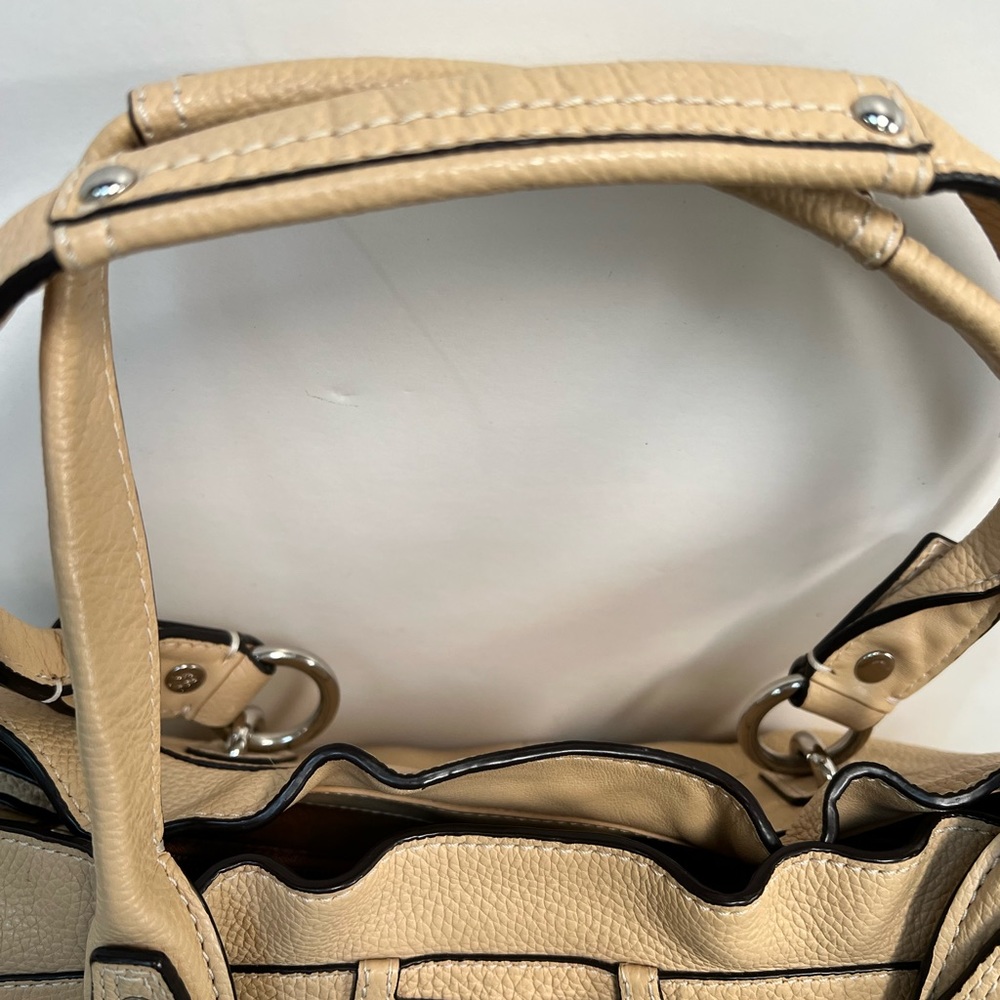 Coach Penelope Pebbled Leather Satchel - Picture 7 of 16